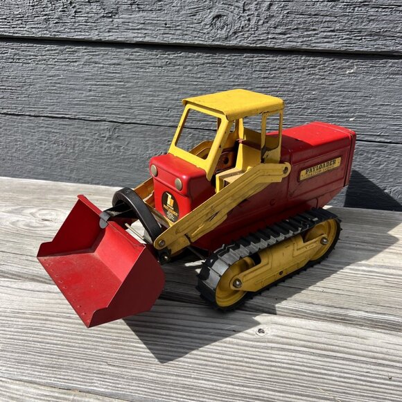 1950s? Nylint Payloader Tractor Shovel No. 3100, Original Paint- Works - Picture 4 of 16